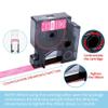 3 Pack 45013 + 5 Pack Multi Glitter Color Replace d1 labels Compatible Dymo D1 Labels Tape,Clear/White/Black, Pink/Purple Glitter Refill,for Dymo LabelManager 160 280 420P Label Maker,1/2In x 23 Ft,8P view 3