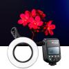 GODOX MF-R76 Macro LED Ring Flash Speedlite 76Ws 660 Full-Power Flashes Dual-Flash Tubes Power Adjustment 1/128 to 1/1 10 Levels of Power Ratio for Canon Nikon Sony Fuji Olympus Panasonic (NO TTL) view 2