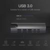 6in1 USB C HUB with 4K HDTV USB3.0 RJ45 PD Charging Type C Adapter Docking Station for MacBook Pro, USB C Laptops Nintendo, Type C Devices view 4
