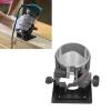 Trimmer Router Base, Wear-Resistant Aluminum Alloy Trimmer Base for Woodworking for Woodworking view 2