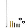 ONE250 8" inch Spiral Flexible Copper Core Antenna, Compatible with Ford F-Series (F-150 F-250 F-350 Super Duty Ford Raptor Ranger Trucks 1997-2024) - Designed for Optimized FM/AM Reception (White) view 4