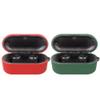 2 Pack DAYJOY Soft Silicone Protective Case Cover Compatible with TOZO T10 Earphone, Protective Skin Sleeve with Carabiner for TOZO T10 (red+Green) view 1