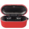 2 Pack DAYJOY Soft Silicone Protective Case Cover Compatible with TOZO T10 Earphone, Protective Skin Sleeve with Carabiner for TOZO T10 (red+Green) view 2