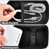 Case Compatible with TP-Link AC750 Wireless Portable Nano Travel Router. for Hotspot WiFi Devices Storage Carrying Box Holder for Power Adapter, Ethernet Cable and Other Accessories (Bag Only) view 3