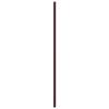 12"W x 67"H True Fit PVC Center Circle Arts & Crafts Fixed Mount Shutters, Wine Red (Per Pair - Hardware Not Included) view 3