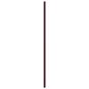 12"W x 76"H True Fit PVC San Antonio Mission Style Fixed Mount Shutters, Wine Red (Per Pair - Hardware Not Included) view 3