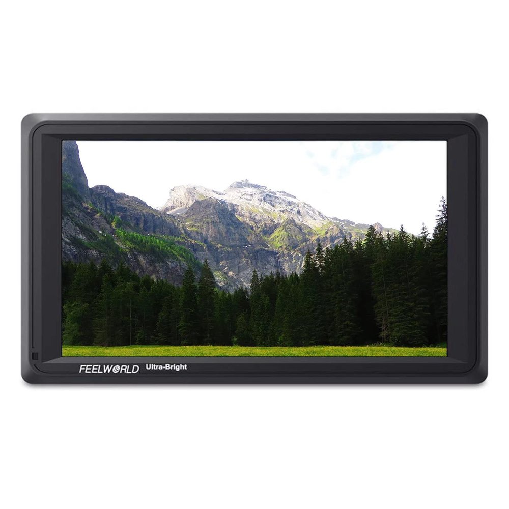 7" 2200nit Ultra Bright Daylight Viewable Camera Field Monitor 3G-SDI 4K HDMI Input Output F970 ExternalFEELWORLD FW279