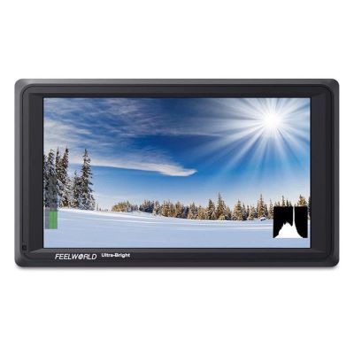 FEELWORLD FW279S 7 Inch 2200nit Ultra Bright Daylight Viewable Camera Field Monitor 1920X1200 SDI 4K HDMI Input Output
