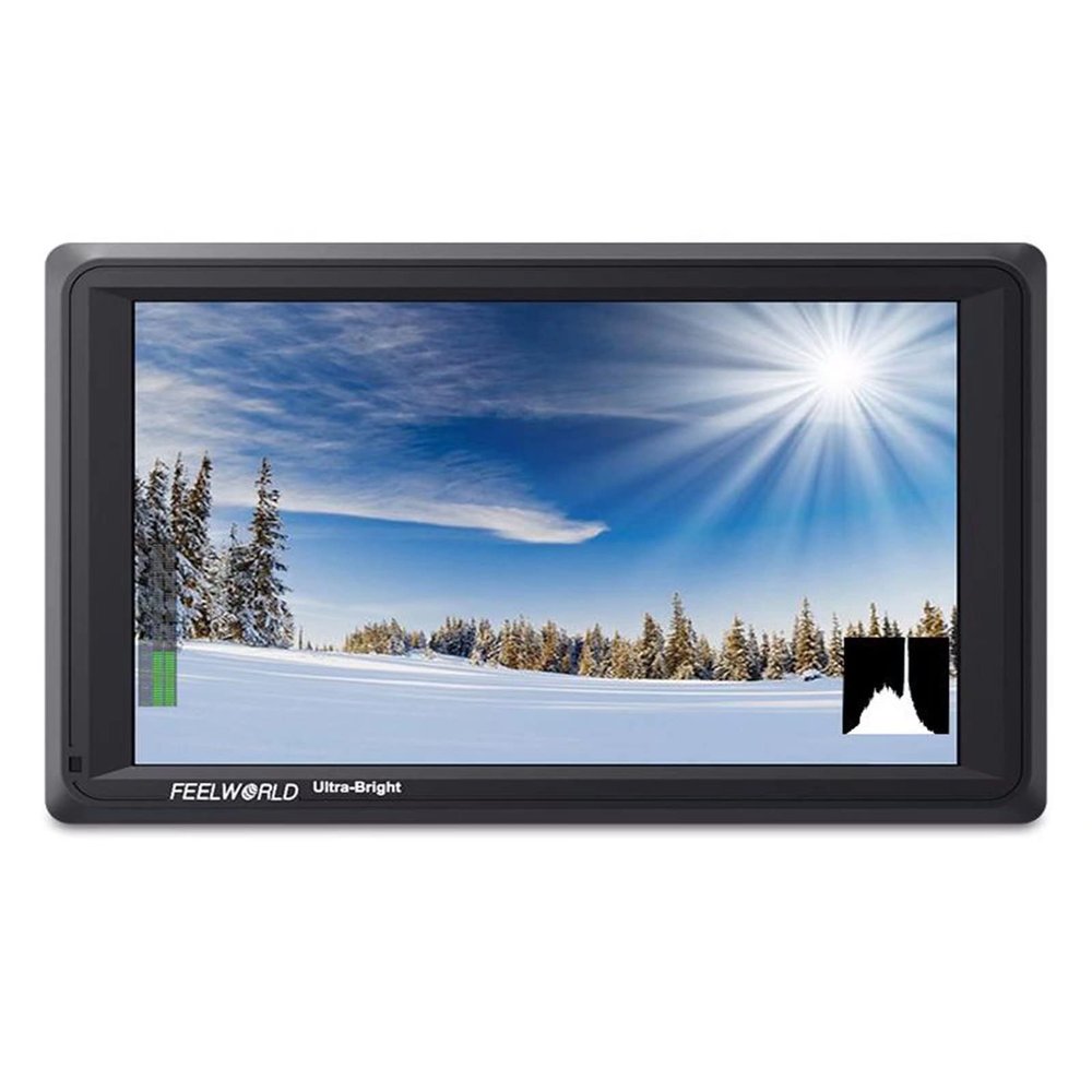 FEELWORLD FW279S 7 Inch 2200nit Ultra Bright Daylight Viewable Camera Field Monitor 1920X1200 SDI 4K HDMI Input Output