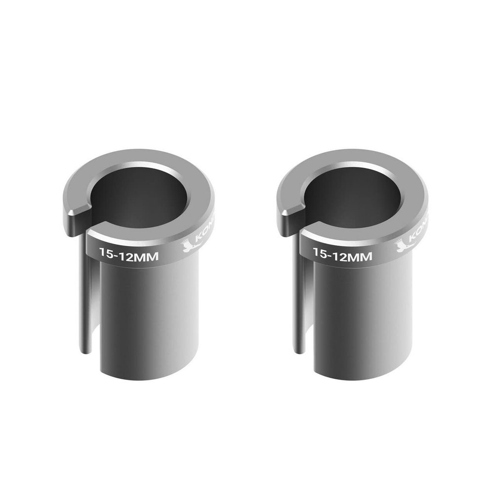KONDOR BLUE12mm to 15mm Bushings (Pair) | Space Gray