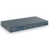 24 Port Gigabit Ethernet PoE Switch with 2 Uplink Gigabit Port & 2 SFP Port, YuanLey Unmanaged 24 Port PoE+ Network Switch, Rackmout, Build in 400W Power, Support 802.3af/at, Plug and Play view 1