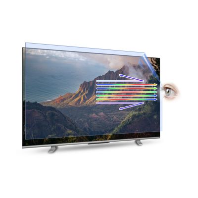 CICIHP LCD TV Screen Protector Filter Anti-Glare/Anti Scratch Film for 32 Inches -75 Inches TV,58" 1269721