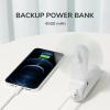 JISULIFE Handheld Fan with 4500 mAh Powerbank Max 46 Hours Runtime NECK FAN 4000 mAh view 3