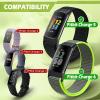 AVOD Sport Loop Nylon Watch Bands Compatible with Fitbit Charge 6/Charge 5 for Women Men, Adjustable Breathable Replacement Soft Nylon Loop Wristband for Fitbit Charge 6/Fitbit Charge 5 view 2