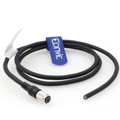 Eonvic I/O Power Cable for Allied Vision Guppy and Mako, Daheng, Imaging, Ccd Gige Industrial Camera Hirose 8 Pin Female HR25-7TP-8S to Open End (3M)