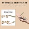 Aroncent Opera Glasses Binoculars 3X25 Theater Glasses Mini Binocular Compact with Handle for Adults Kids Women in Opera Musical Concert view 4