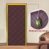 Magnetic Thermal Insulated Door Curtain 5183inch, Winter Household Windproof Air Conditioner Partition Curtain with Heavy Duty Bi Fold Door Easy Install, for Air Conditioner Heater Room/Kitchen view 3