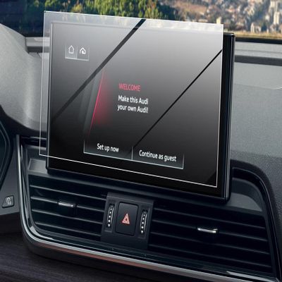 10.1-Inch Tempered Glass Screen Protector for 2022-2025 Audi Q5 & SQ5 - HD Clear, Anti-Scratch, Bubble-Free