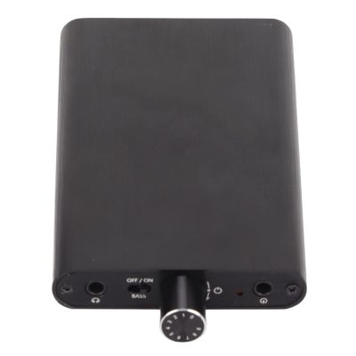 EBTOOLS Hi Fi Headphone Amplifier, 16?600 Portable 3.5mm Stereo Headphone Amp, 3.5mm AUX Output and Type C Input, Compatible with Mobile Phones, Computers