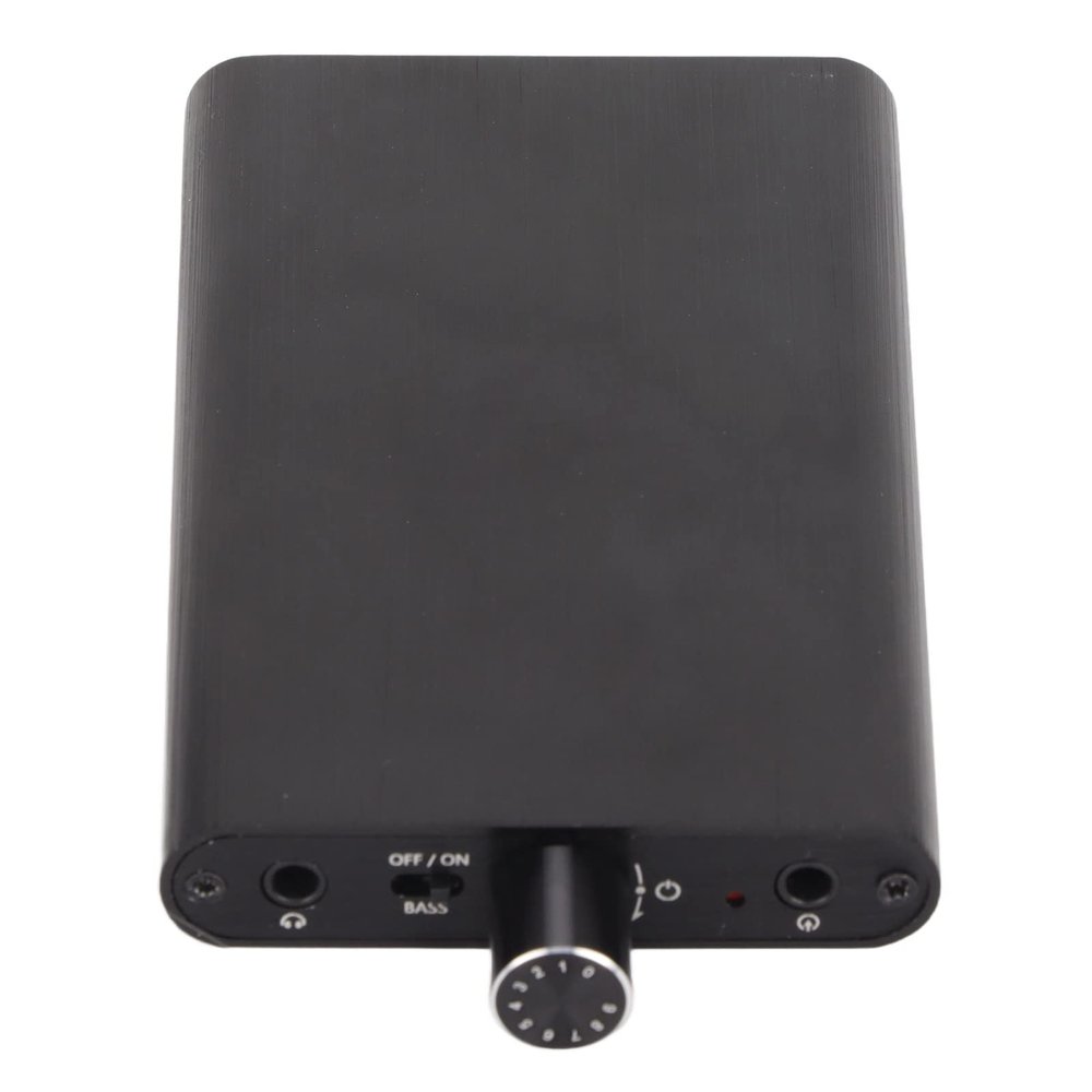 EBTOOLS Hi Fi Headphone Amplifier, 16?600 Portable 3.5mm Stereo Headphone Amp, 3.5mm AUX Output and Type C Input, Compatible with Mobile Phones, Computers