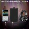 EBTOOLS Hi Fi Headphone Amplifier, 16?600 Portable 3.5mm Stereo Headphone Amp, 3.5mm AUX Output and Type C Input, Compatible with Mobile Phones, Computers view 2