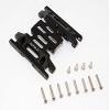 for Axial SCX10 II 90046 AX31379 Aluminium Gear Box Bottom Mount - 1PC Black view 1