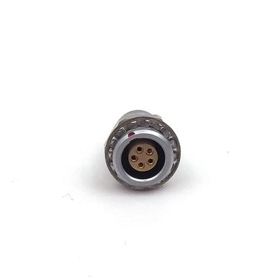 0B Serials 5 pin Aviation Connector Socket, Egg.0B.305 Push-Pull Self-Lock Metal Plug Socket (Rear Nut Socket (Egg.0B.30-), 5 Pin)