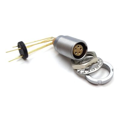0B Serials 5 pin Aviation Connector Long PIN Panel Socket, ECG.0B.305 Push-Pull Self-Lock Metal Female Socket (ECG.0B.30-), 5 Pin)