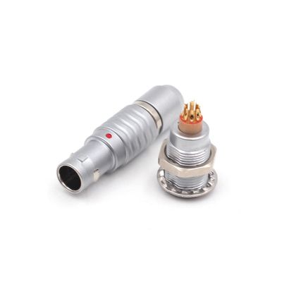 0B 9 Pins Aviation Connector Plug Socket Set, FGG.0B.309.CLAD & Egg.0B.309 9 Wire Push-Pull Self-Lock Industrial Camera Medical Device Power Signal Plug Socket (FGG+Egg.0B30-, 9 Pin)