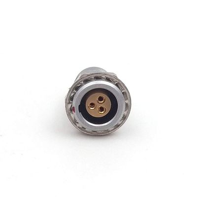 0B Serials 3 pin Aviation Connector Socket, Egg.0B.303 Push-Pull Self-Lock Metal Plug Socket (Rear Nut Socket (Egg.0B.30-), 3 Pin)
