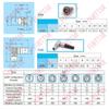 0B Rotatable 2 Pin Aviation Connector Set, 2 Wire FHG.0B.302 Egg.0B.302 Push-Pull Self-Lock Industrial Camera Electrical Power Signal Plug Socket (FHG+Egg.0B.30- (Rotatable), 2 Pin) view 2