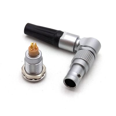 0B Rotatable 3 Pin Aviation Connector Set, 3 Wire FHG.0B.303 Egg.0B.303 Push-Pull Self-Lock Industrial Camera Electrical Power Signal Plug Socket (FHG+Egg.0B.30- (Rotatable), 3 Pin)