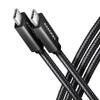 AXAGON Compatible BUCM32-CM20AB Kabel USB-C 3.2 Gen 2 auf USB-C 3.2 Gen 2, Schwarz - 2m view 1