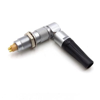 0B Rotatable 5 Pin Aviation Connector Set, 5 Wire FHG.0B.305 Egg.0B.305 Push-Pull Self-Lock Industrial Camera Electrical Power Signal Plug Socket (FHG+Egg.0B.30- (Rotatable), 5 Pin)