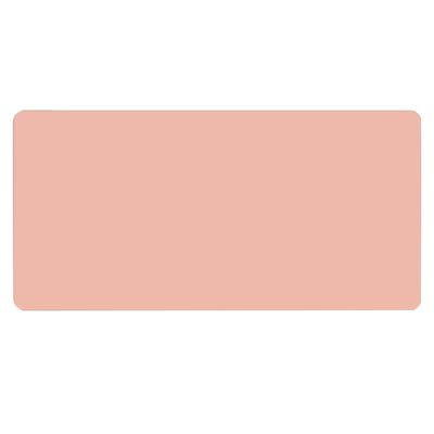 ZPEE Waterproof Mouse Food Large,Pu Leather Not-Slip Table Mat for Desk Gaming Mouse Pad Food for Desk Computer Keyboard Desk Pad Protector-Pink 100x50cm