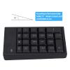 Number Pad 2.4GHz Wireless Number Keypad 1200DPI Sensitive Durable Number Pad Mouse Combo for Home Office Travel, USB Numeric Keypad view 2