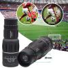 LNOJENR 16x52 Portable Monocular Telescope, Waterproof Compact Monocular Telescope, Optical Zoom HD BAK4 Prism Low Light Vision Wide View, for Star Watching Scenery Bird Watching Travel, Black view 4