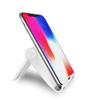 Adjustable Cell Phone Stand for Desk, Portable Phone Holder Compatible with Most iPhone, Samsung and Other Smartphones - White view 3