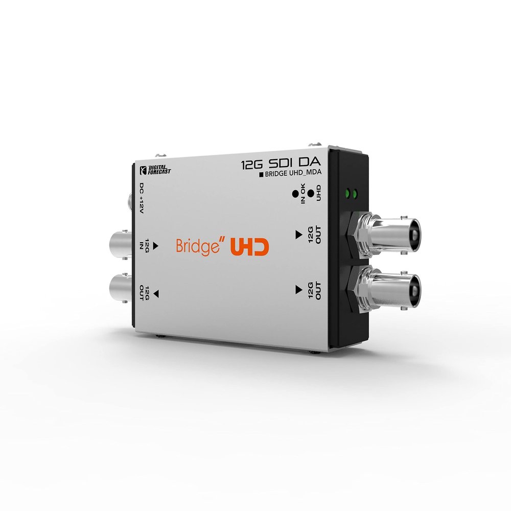 Digital Forecast - UHD M_DA - UHD M-DA 12G SDI Distribution Amplifier (1 Input x 3 Output) SD/HD/FHD/6G/12G Standard