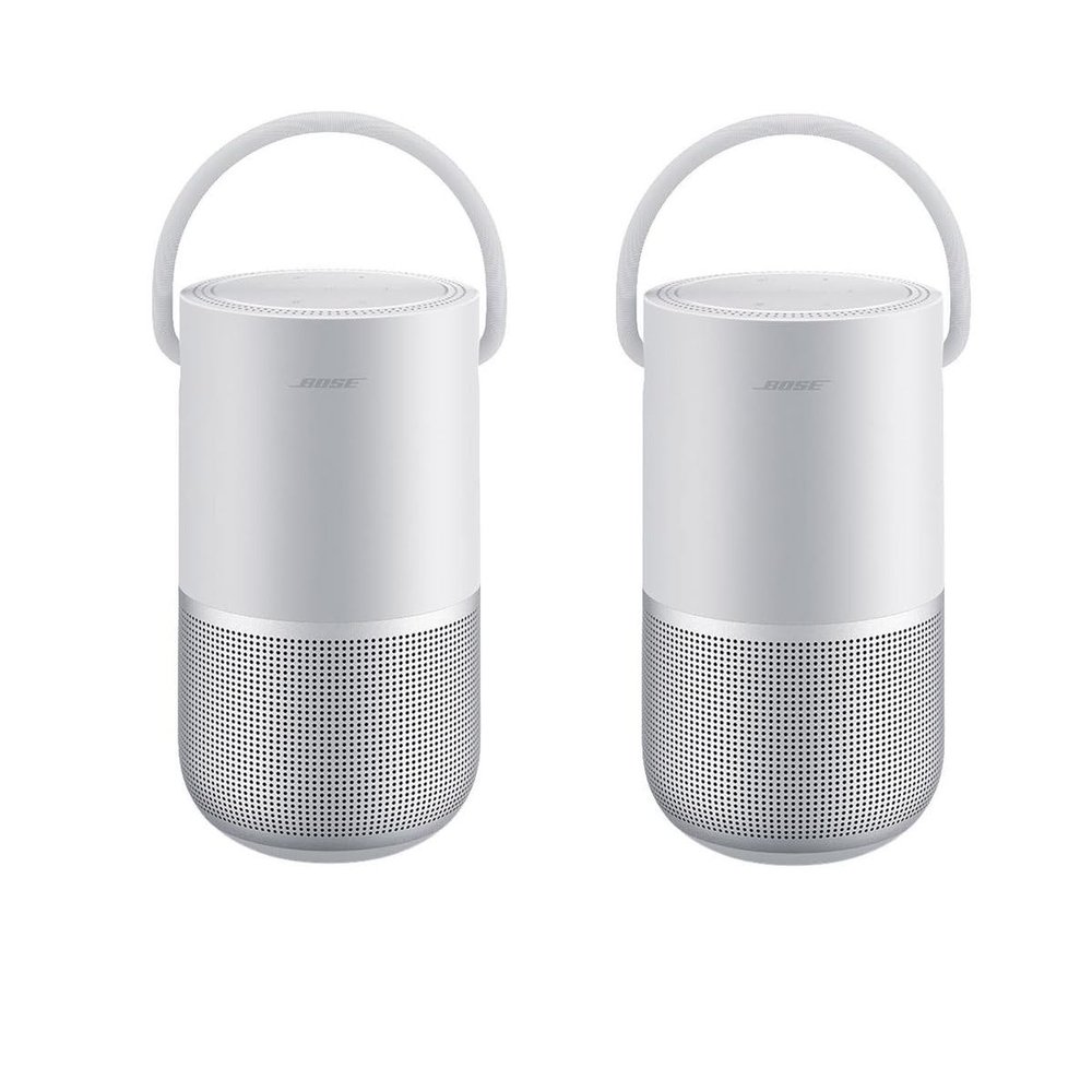 Bose 2x Portable Home Speaker, Luxe Silver