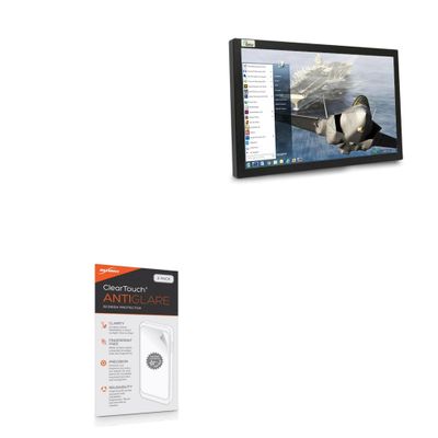 BoxWave Screen Protector Compatible with Daisy Data 2930AB Series (21.5 in) - ClearTouch Anti-Glare (2-Pack), Anti-Fingerprint Matte Film Skin