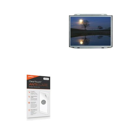BoxWave Screen Protector Compatible with AbraxSys Corporation CM-104 - ClearTouch Anti-Glare (2-Pack), Anti-Fingerprint Matte Film Skin