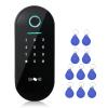 Door Access Control System 13.56Mhz IC Card Fingerprint Password Door Entry Keypad for Home Office, Security Access Controller view 1