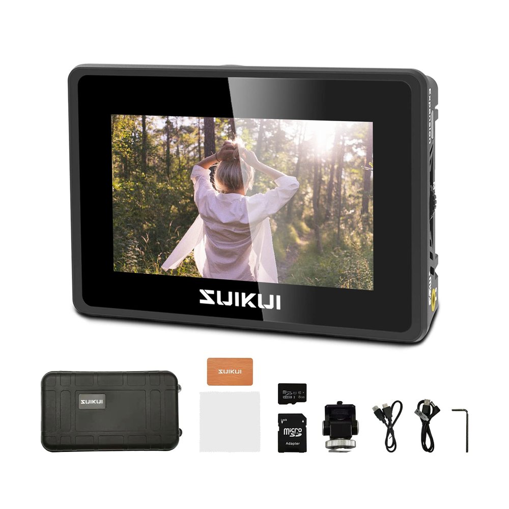 SUIKUI RH35 Unlimited Recording Camera Monitor 1080P 30FPS Capture and Photographic Stream Video Screens from HDMI