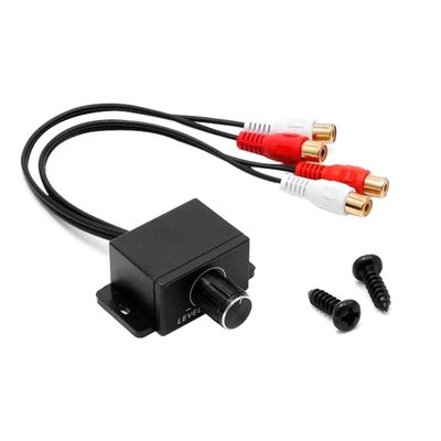 FAVOMOTO 12v Car Audio Amplifier Volume Control Knob Remote Level Controller for Amplifiers and Speakers Easy Installation