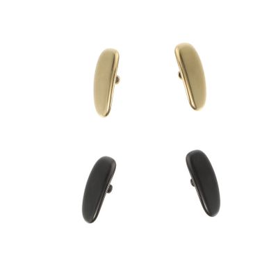ARTIBETTER 2Pcs Eyeglass Nose Pads Titanium Eyeglass Nose Pads Glasses Replacement Anti Slip Piece Glasses Repair Kit