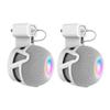 honecumi Wall Mount Holder for Apple Homepod Mini, 2 Pcs-White, Convenient Mounting, Perfect Cord Management, Better Sound Performance, Aesthetically pleasing design view 1