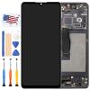 for Huawei P30 Screen Replacement P30 ELE-L29 ELE-L09 ELE-L04 ELE-AL00 LCD Display Touch Panel Matrix Digitizer Assembly Full Repair Parts Kit (with Fingerprint Function) (OLED Black Frame) view 1