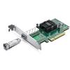 10Gb SFP+ NIC with 10Gbase-SR Module, 10G Multimode SFP+ LC Transceiver, 10G Single SFP+ NIC Compare to Intel X520-DA1, PCI Express X8, Support Windows Server/Linux/VMware view 1