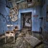 CORFOTO Fabric 5x3ft Haunted Hospital Halloween Backdrop Zombie Scene Setter Scary Creepy Hospital Spooky Nurse Doctor Photography Background for Kids Adults Horror Birthday Party Photo Booth Props view 1